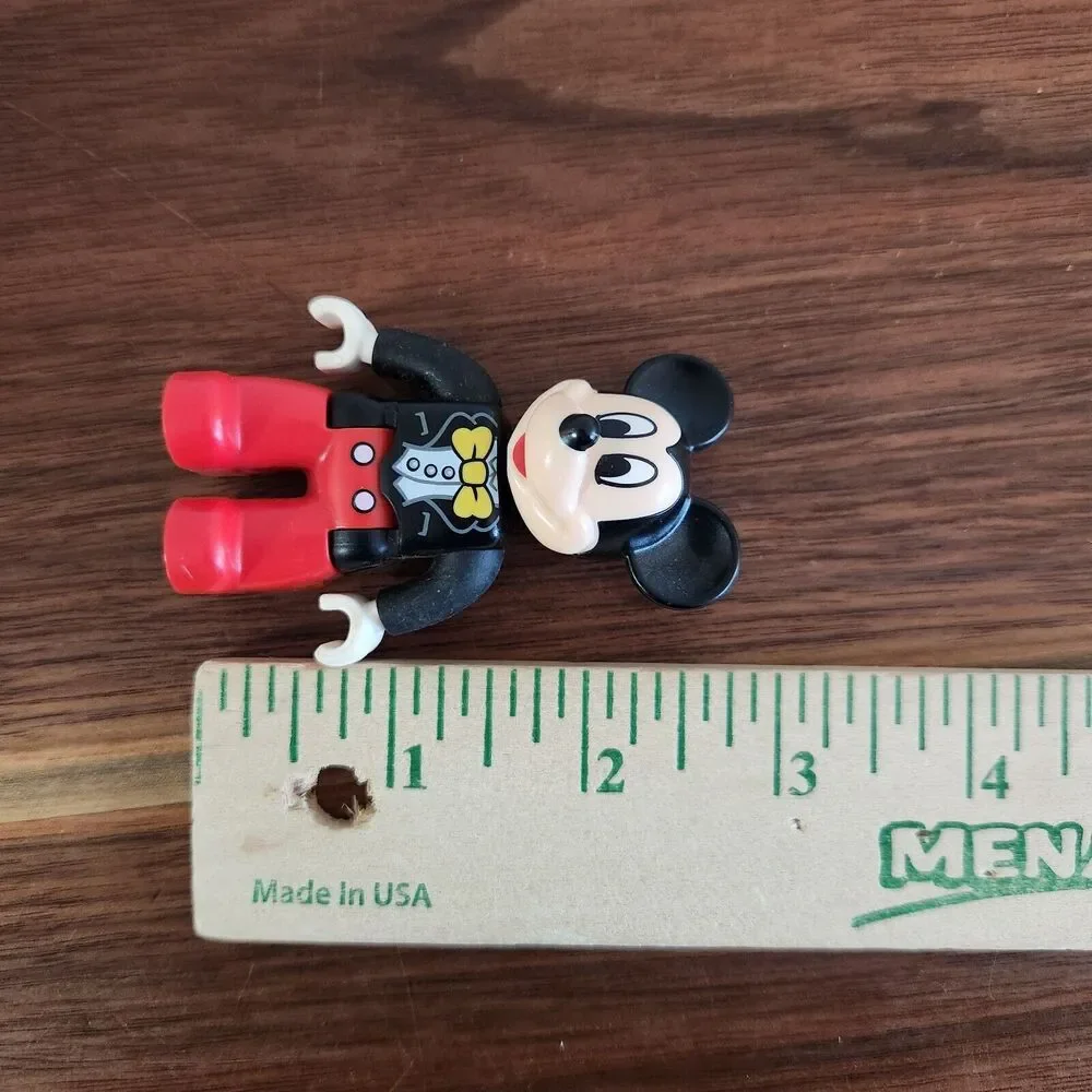 Lego Duplo Disney Mickey Mouse Minnie Mouse Pluto Dog Snow White Lot of 4